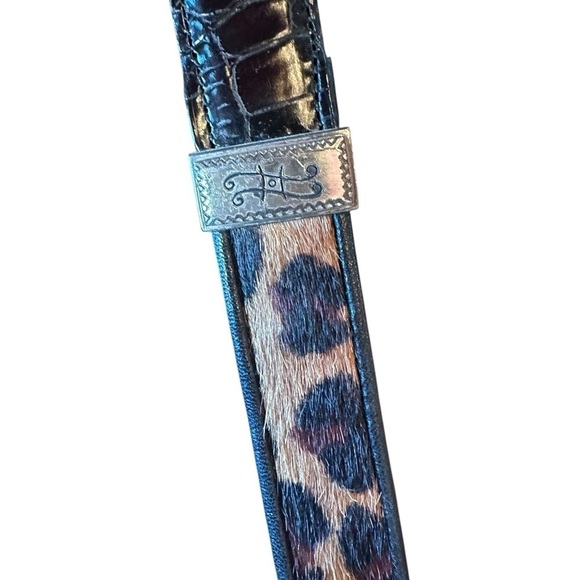 Brighton Leopard and Zebra Print Belt